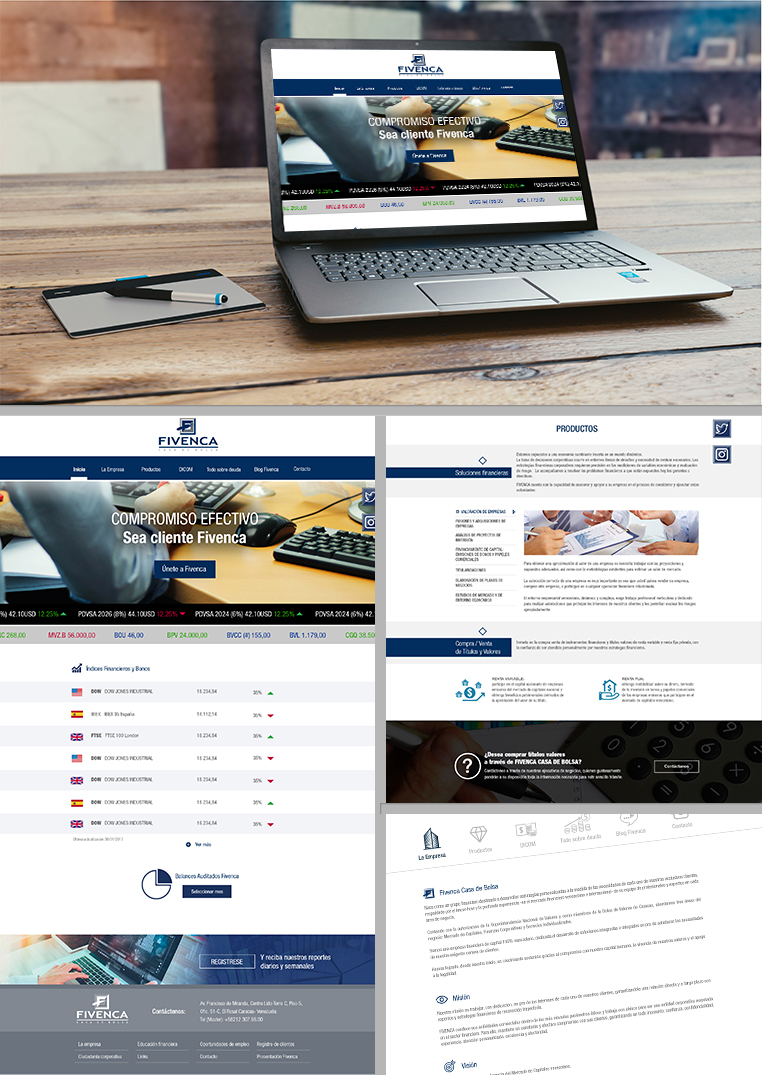 Desarrollo Web Fivenca