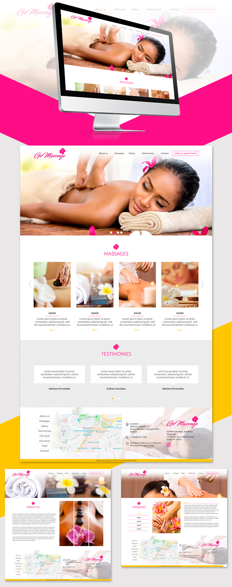 Desarrollo Go Mazzage