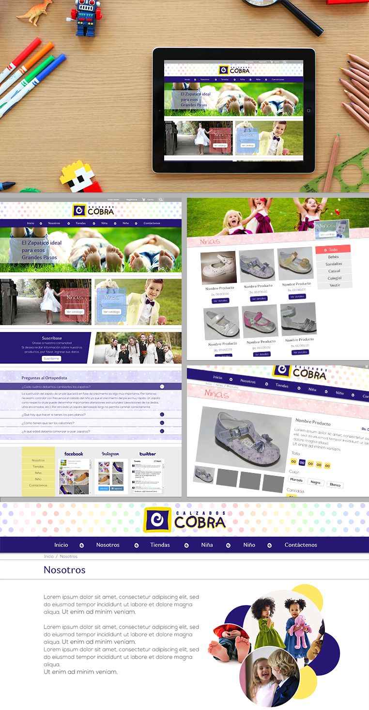 Desarrollo Web Calzados Cobra