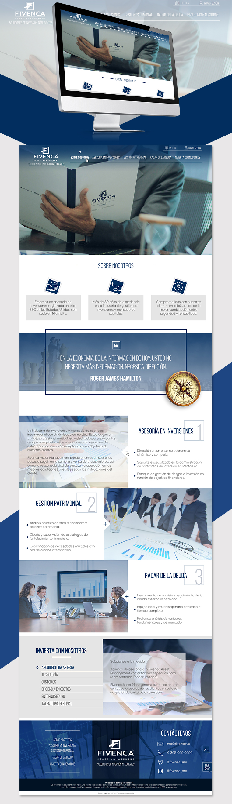 Desarrollo Web Fivenca Us