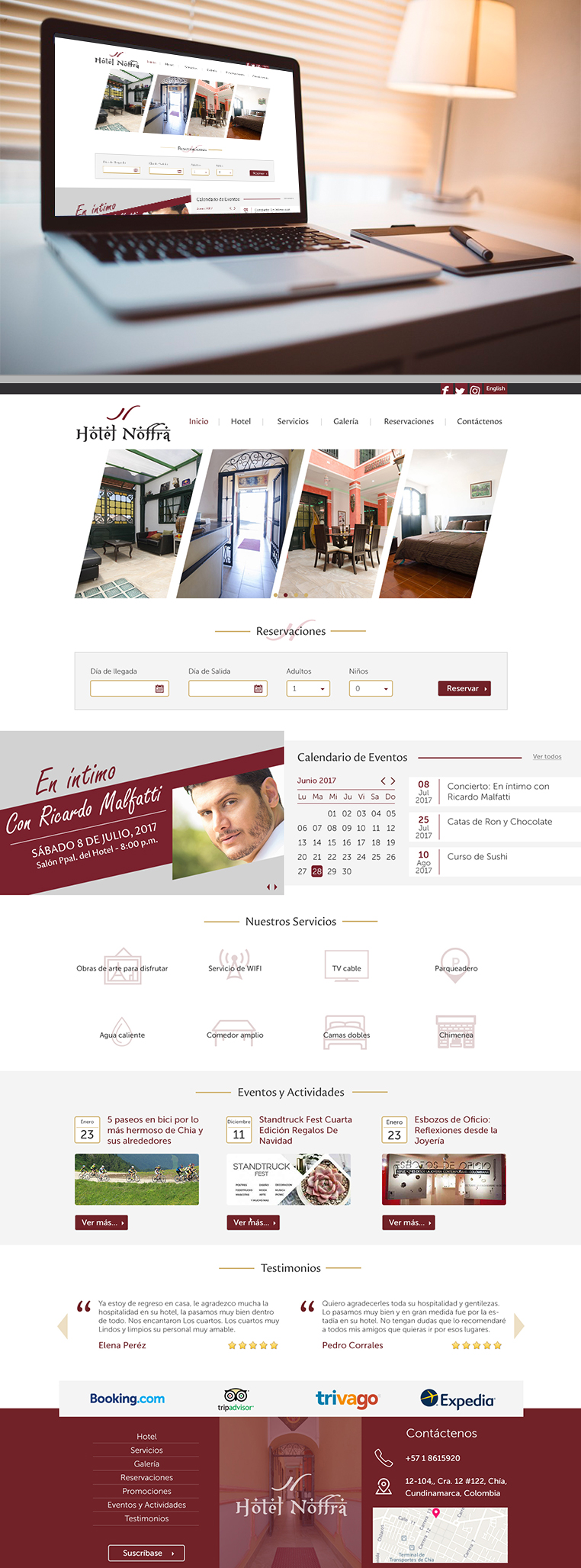 Desarrollo Web Hotel Noffra