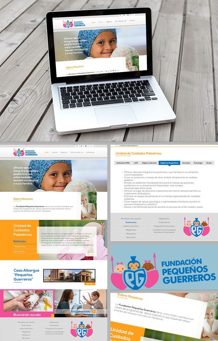 Desarrollo Web Pequeños Guerreros